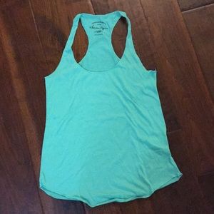 Teal tank top
